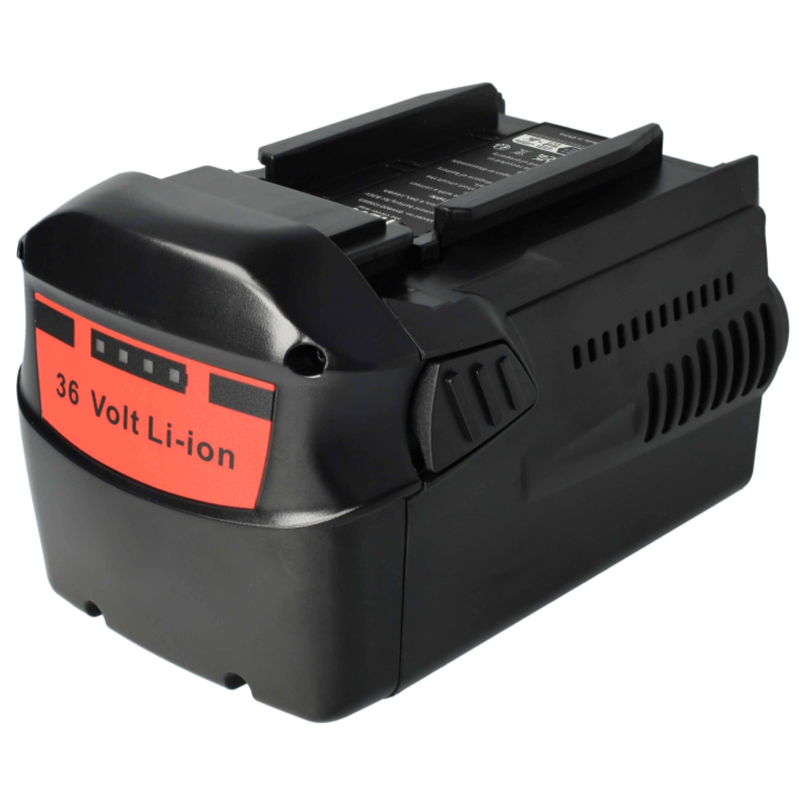 vhbw 2x Akku kompatibel mit Hilti WSC 7.25-A36, TE 7A, TE7A Werkzeug (4000 mAh, Li-Ion, 36 V)