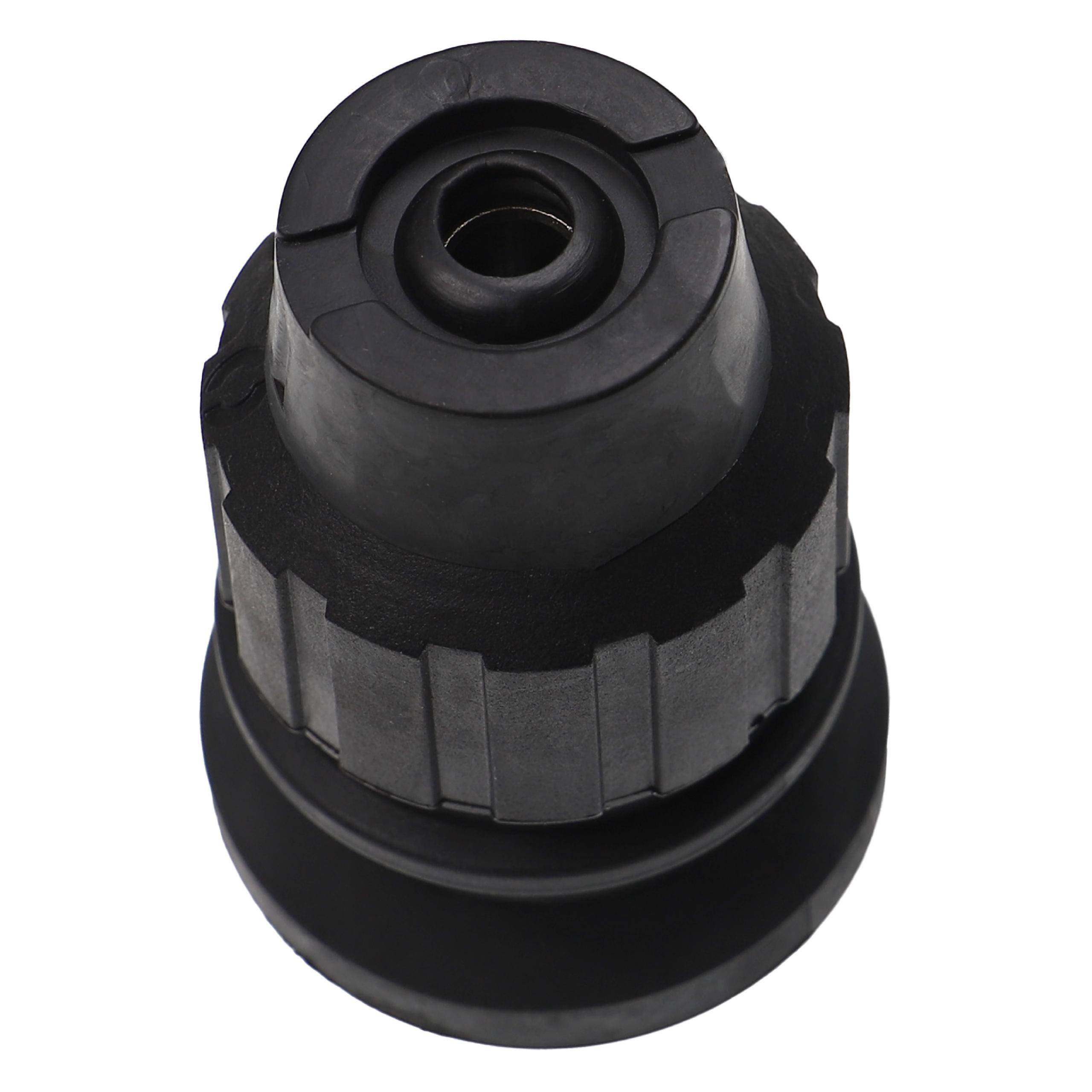 vhbw SDS Bohrfutter Ersatz für Hilti 273118 für Akku Bohrschrauber, Bohrmaschinen - 1 cm Innendurchmesser Schwarz