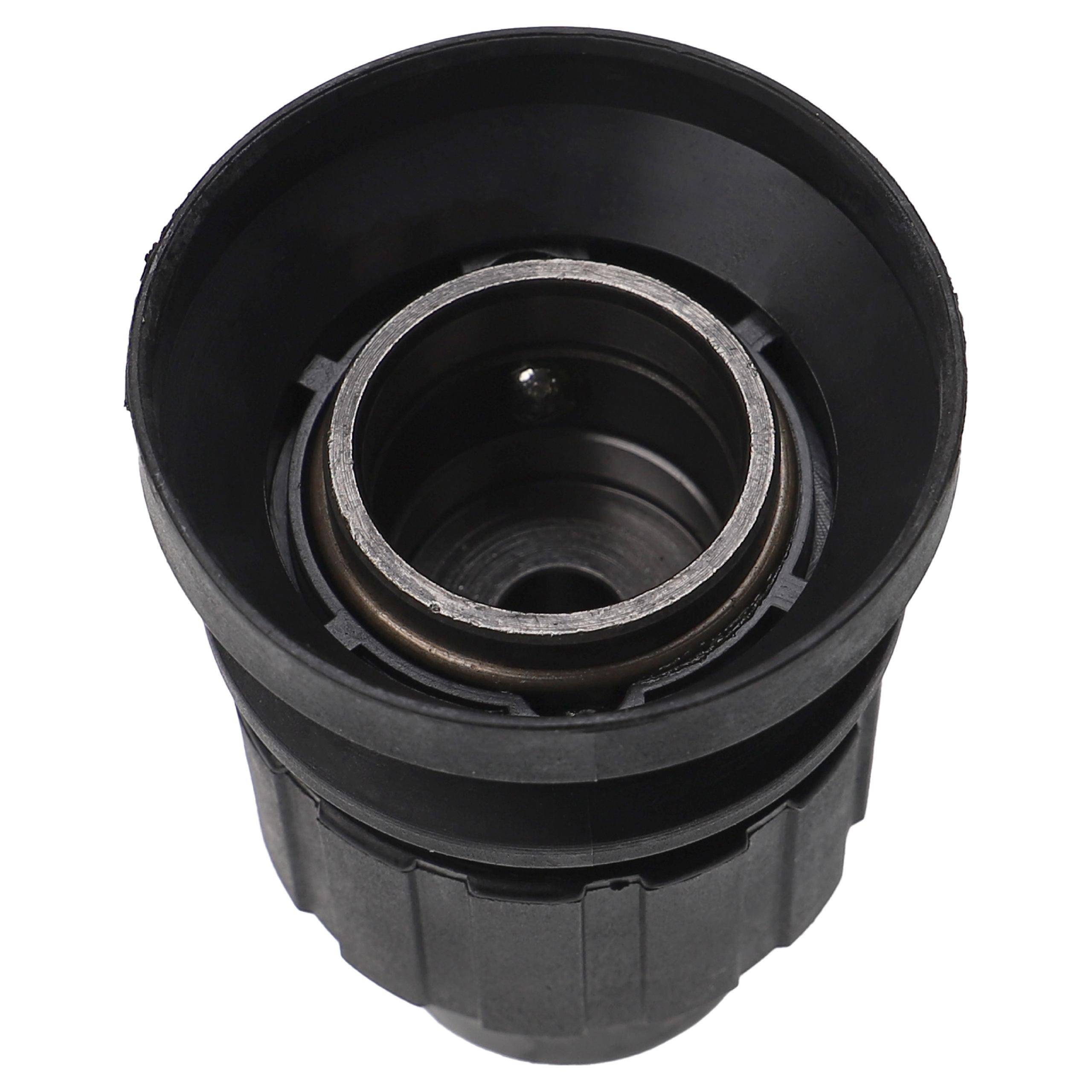 vhbw SDS Bohrfutter kompatibel mit Hilti TE 7, TE 6-S Akku Bohrschrauber, Bohrmaschinen - 1 cm Innendurchmesser Schwarz