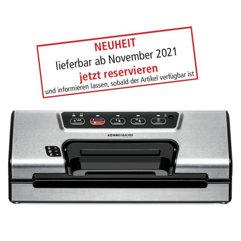 2 Stück Rommelsbacher Vakuumierer Einhand VAC 385 eds