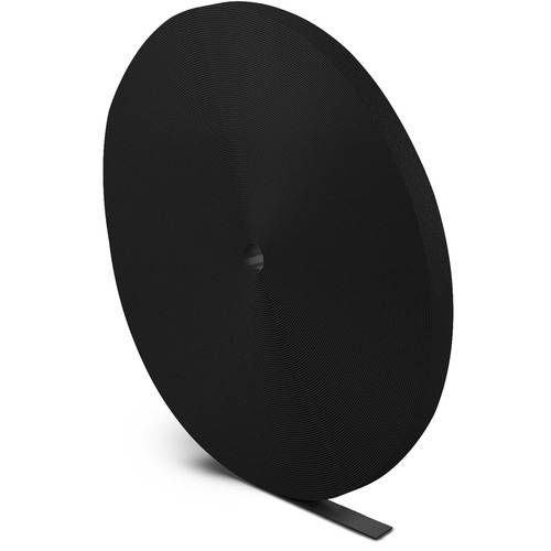 Label-The-Cable LTC PRO Roll Strap, doppelseitige Klettbandrolle, 25m, schwarz Installation / und