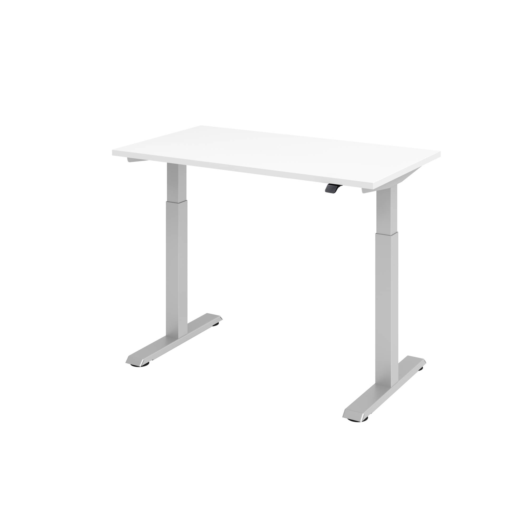 Hammerbacher Schreibtisch VXMST612/W/S 120x67cm weiß