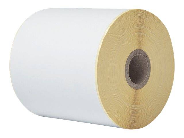 Brother - Selbstklebend - weiß - Rolle (10,2 cm x 58 m) 1 Rolle(n) Endlosetiketten (Packung mit 8)