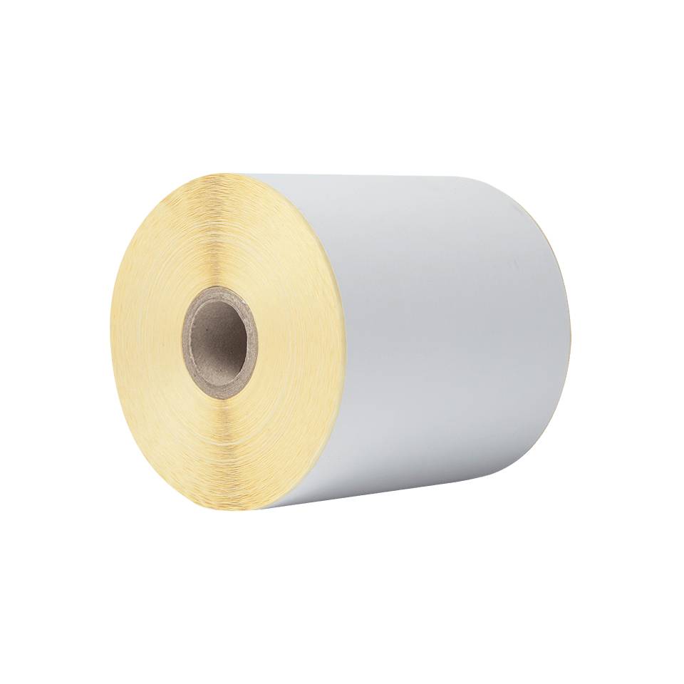 Brother - Selbstklebend - weiß - Rolle (10,2 cm x 58 m) 1 Rolle(n) Endlosetiketten (Packung mit 8)
