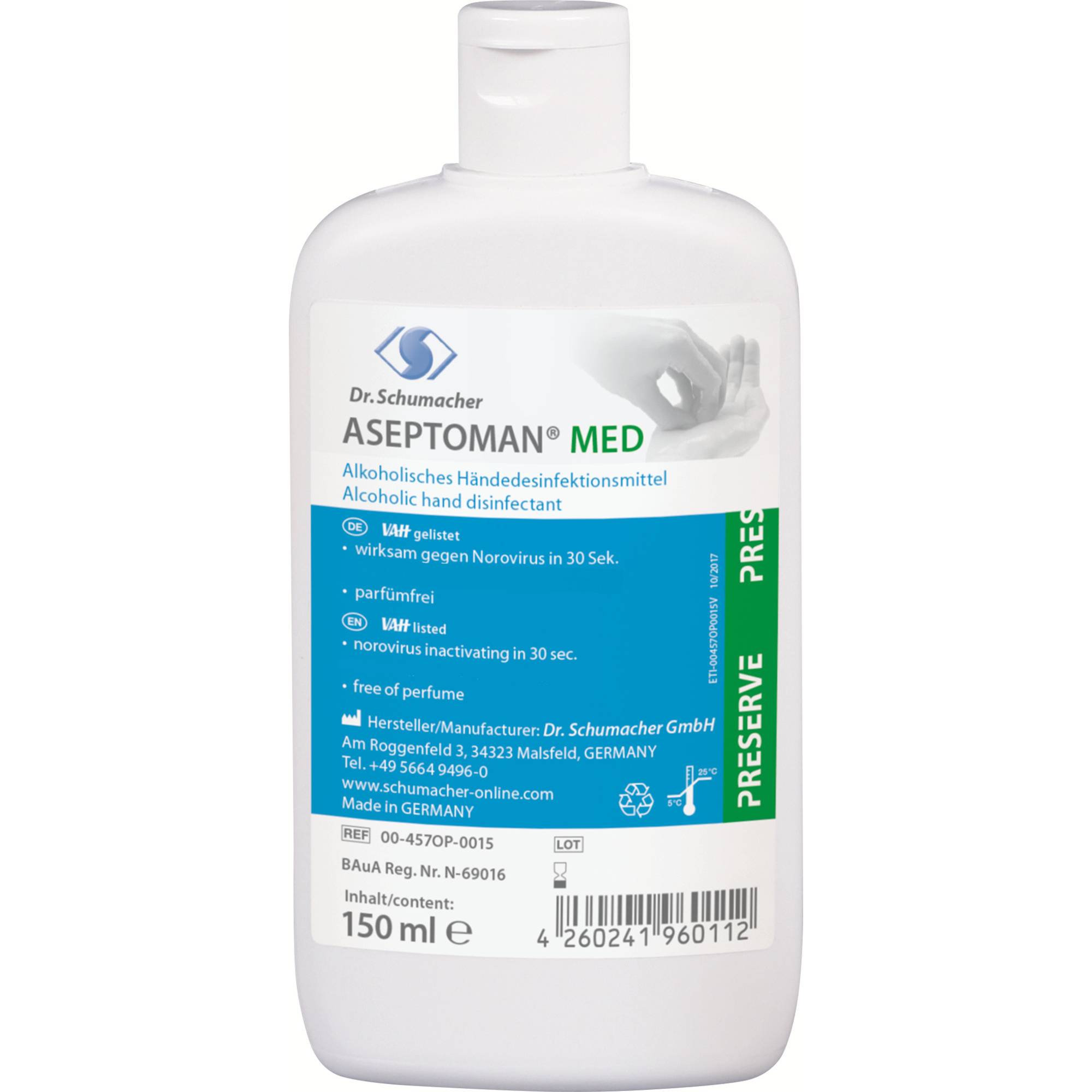 ASEPTOMAN Handdesinfektion Med 00-457OP-0015 150ml