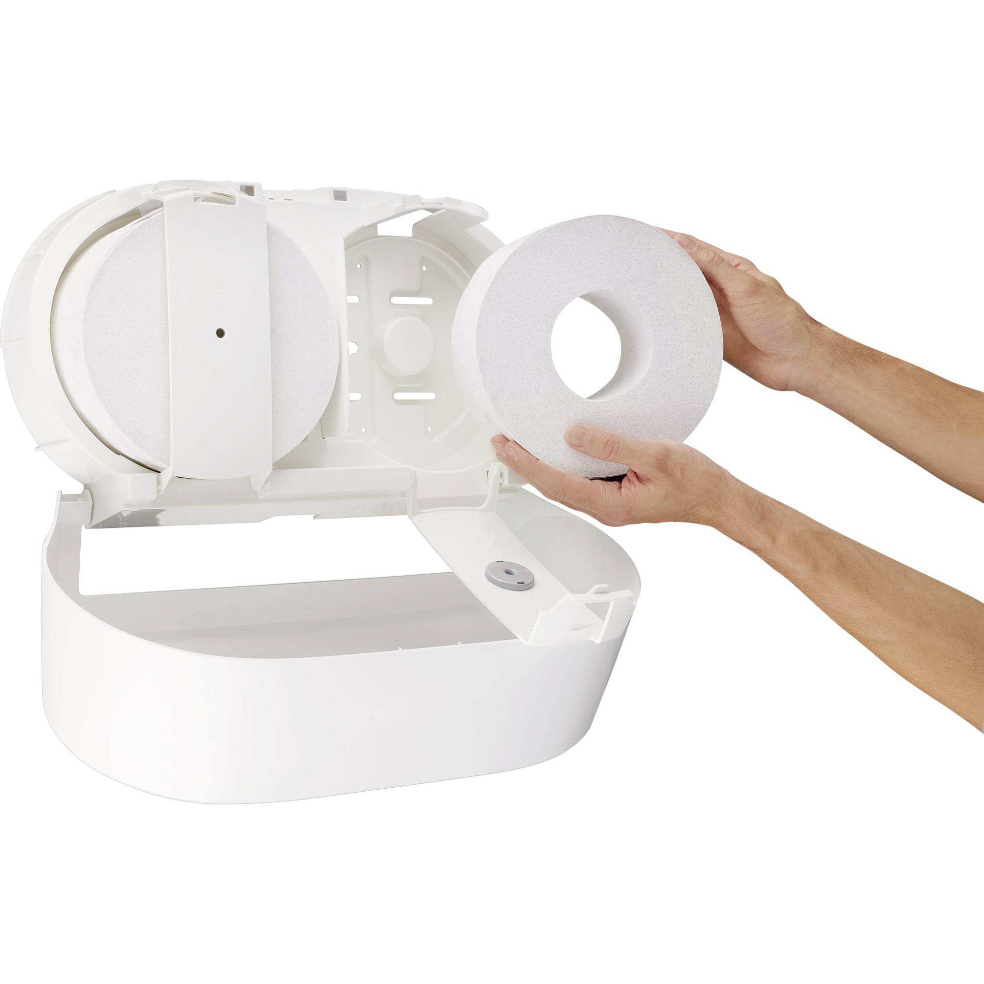 Aquarius Toilettenpapierspender Jumbo 7186 ws