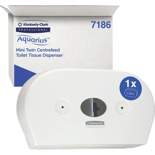 Aquarius Toilettenpapierspender Jumbo 7186 ws Aquarius Toilettenpapierspender Jumbo 7186 ws