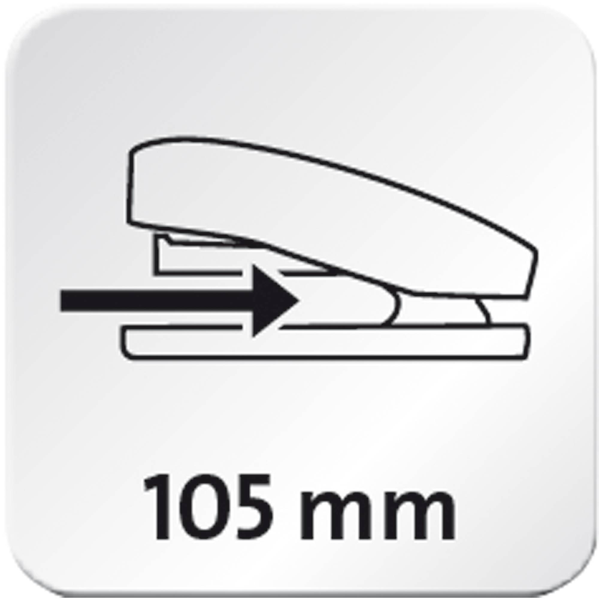 NOVUS Heftgerät Harmony B5 blau 020-1278 f.40Bl 24/6+24/8+26/6+26/8