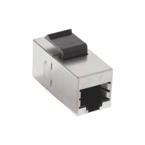 InLine® Keystone RJ45 Buchse / Buchse, SNAP-In, Cat.6 STP Netzwerk-Infrastruktur Keystones &
