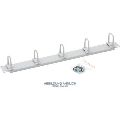 Triton RAC-VP-X13-A1 19 Kabelführungspanel 1HE, 6 kleine Bügel, grau Netzwerk-Infrastruktur Stand-