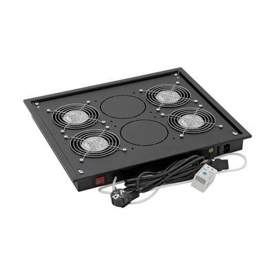 Triton RAB-CH-X04-X3 19 Belüftungseinheit für Dach/Boden, schwarz Netzwerk-Infrastruktur Zubehör