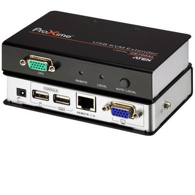 ATEN CE700A Konsolen-Extender, 1PC auf 2 Arbeitsplätze, USB, max. 150m Signalsteuerung KVM KVM