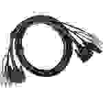 ATEN 2L-7D03U KVM Kabelsatz, DVI, USB, Audio, Länge 3m Signalsteuerung KVM KVM-Kabelsätze