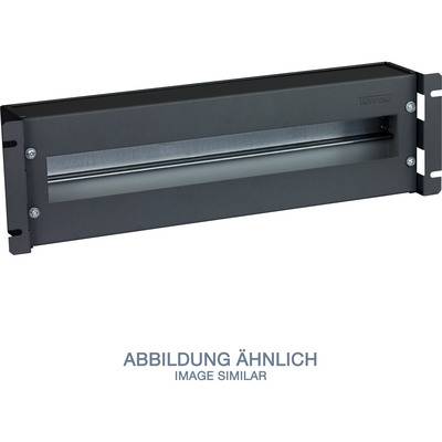 Triton RAB-JL-X02-A1 19 Schutzsch.leiste 3HE mit Hutschiene/Abdeckung, schwarz Zubehör Stand- /