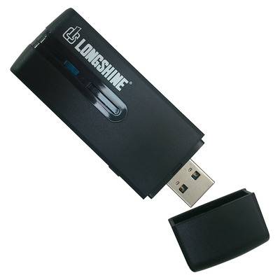 Longshine LCS-8133 USB 3.0 WLAN Stick, Wireless Netzwerkadapter, 300Mbit/s Adapter / Konverter USB