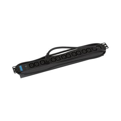 Triton RAB-PD-X09-A1 19 Steckdosenleiste 1HE 14x C13, mit Kontrolllampe, 10A Netzwerk Infrastruktur
