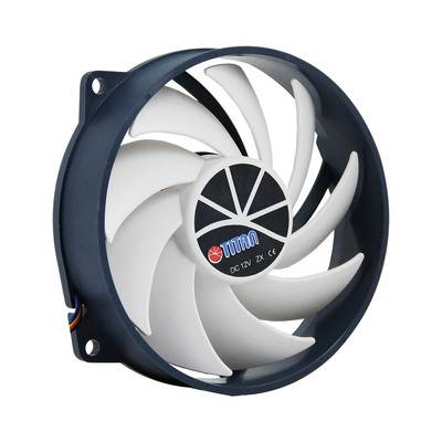 Titan TFD-9525H12ZP/KU(RB) Lüfter 95x95x25mm KUKRI-Serie mit PWM Kühlung / Lüftung axial