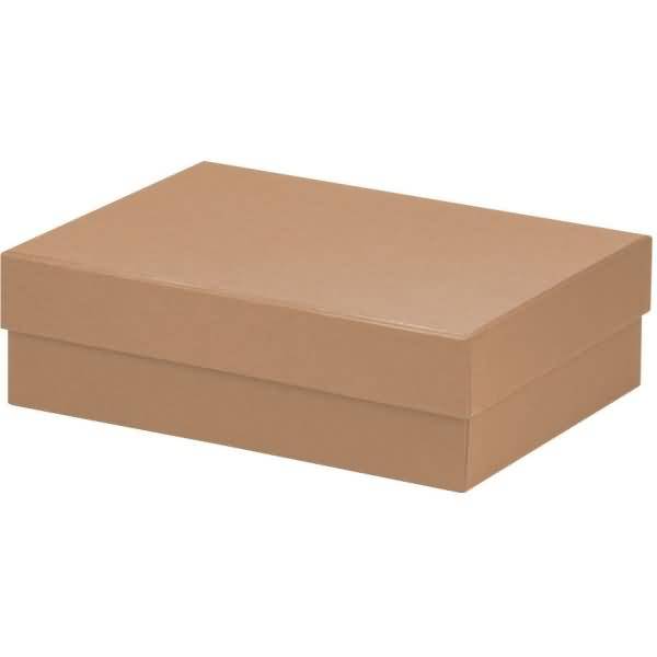 Geschenkverpackung Boxline 196x264x80mm Kraft
