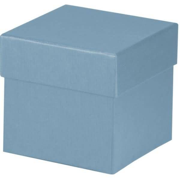 Geschenkverpackung Boxline 105x105x105mm Denim