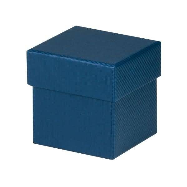 Geschenkverpackung Boxline 65x65x65mm Navy