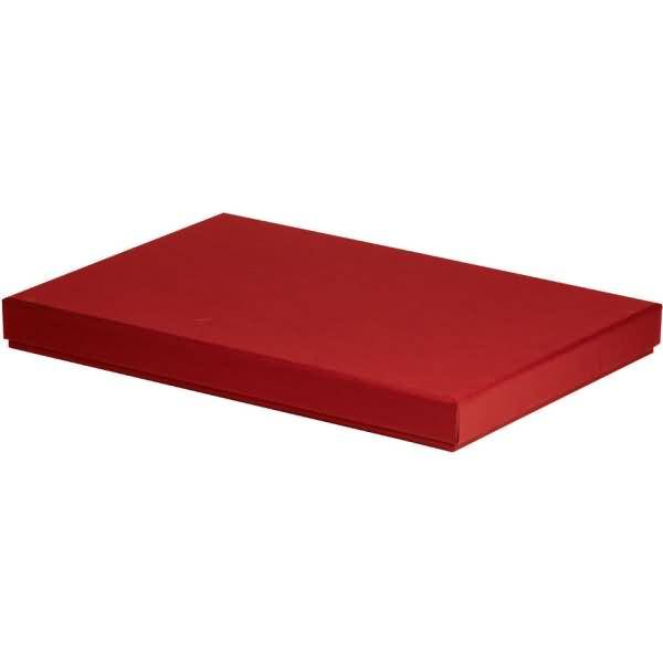 Geschenkbox Boxline für A4 225x325x30mm Rot