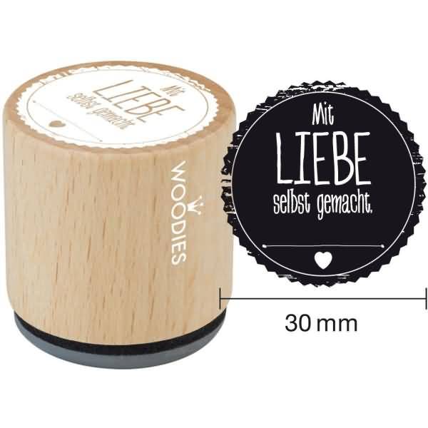 Stempel Woodies Mit Liebe selbst gemacht