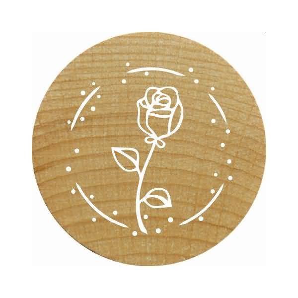 Stempel Woodies Rose