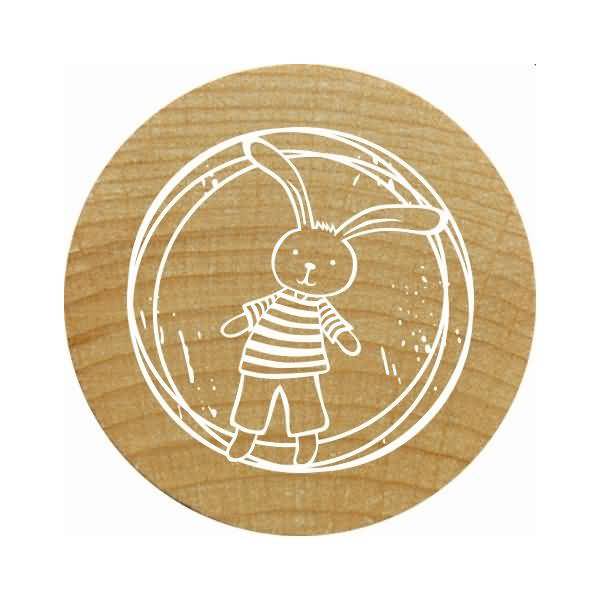 Stempel Woodies Häschen