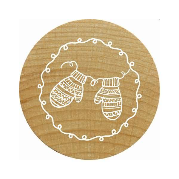 Stempel Woodies Fäustlinge