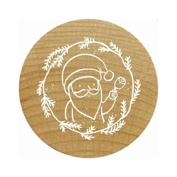 Stempel Woodies Weihnachtsmann