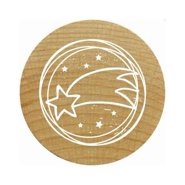 Stempel Woodies Weihnachtsstern