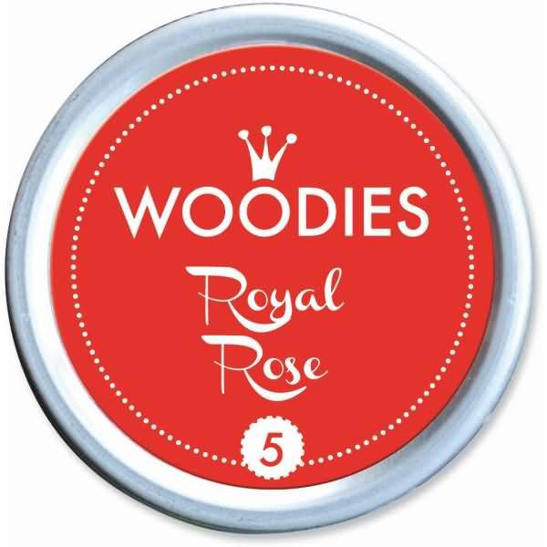 Stempelkissen Woodies Royal Rose (5)