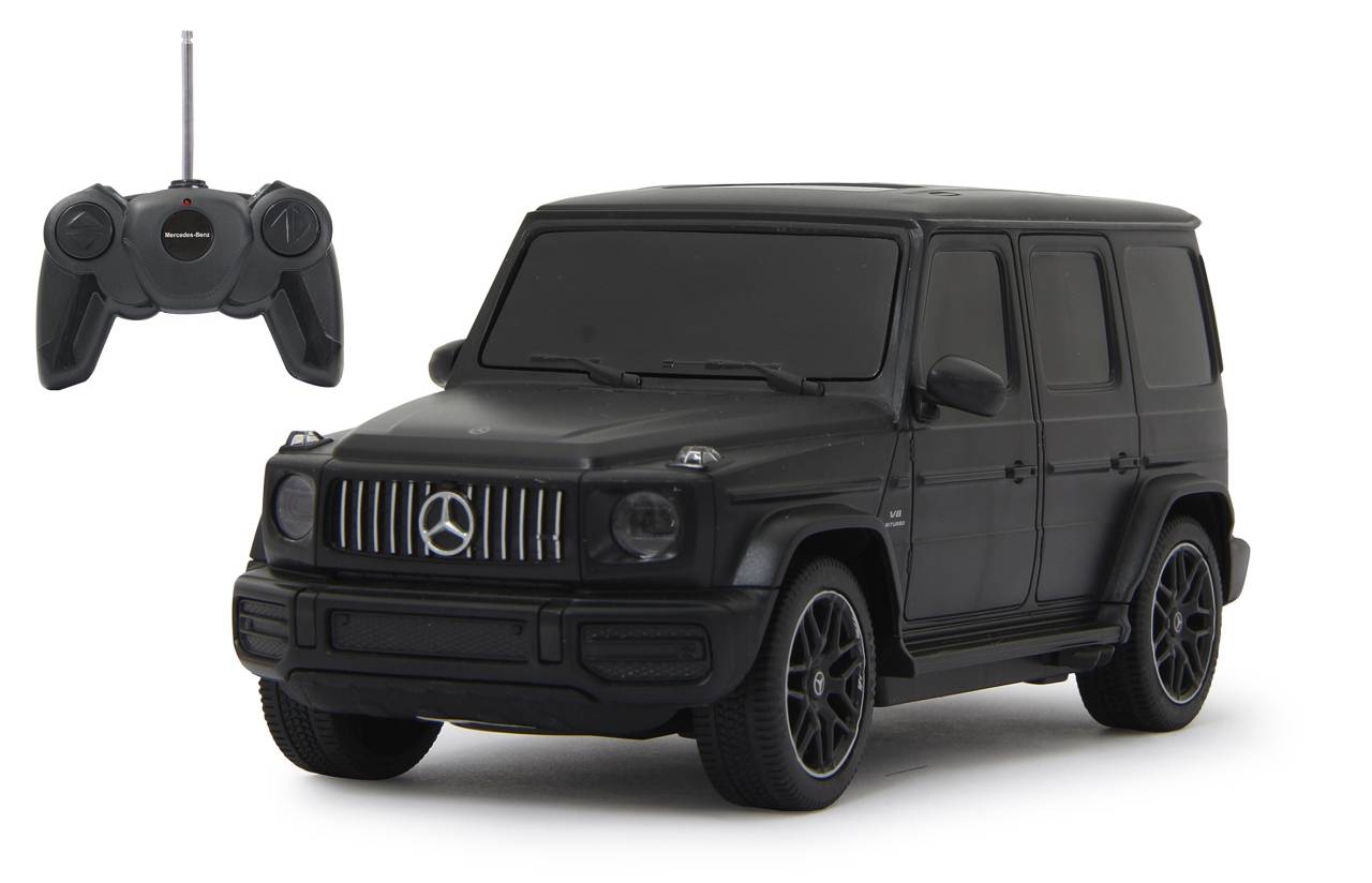 Jamara Mercedes-AMG G63 1:24 matt schwarz 27 MHz, Auto, Elektromotor, 1:24, Betriebsbereit (RTR), Schwarz, Junge