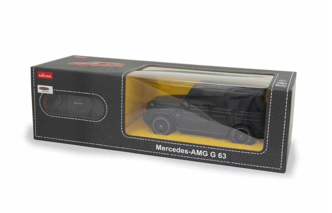 Jamara Mercedes-AMG G63 1:24 matt schwarz 27 MHz, Auto, Elektromotor, 1:24, Betriebsbereit (RTR), Schwarz, Junge