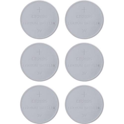 InLine® CR2025 Knopfzellen, 3V Lithium, 6er Blister Strom / Energie / Licht Akkus & Batterien