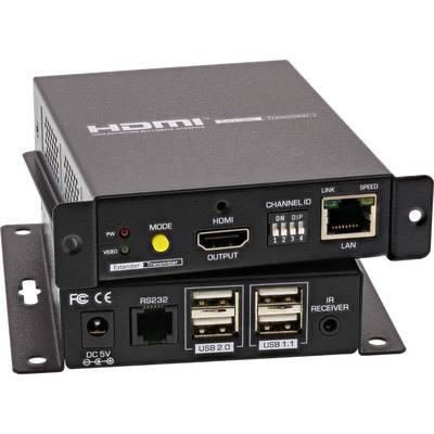InLine® HDMI USB KVM Extender, Verlängerung über UTP, 4K bis 100m Signalsteuerung KVM KVM