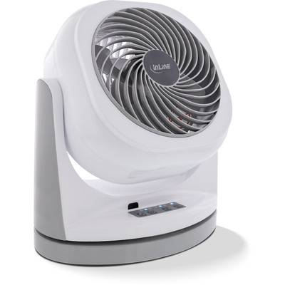 InLine® SmartHome Tischventilator, rotierend, weiß-grau Smart Home Diverse