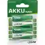 InLine® NiMH-Akku, Mignon (AA), 2350mAh, im 4er Blister Strom / Energie / Licht Akkus & Batterien InLine® NiMH-Akku, Mignon (AA), 2350mAh, im 4er Blister Strom / Energie / Licht Akkus & Batterien