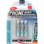 ANSMANN 5030142 NiMH-Akku Micro AAA, Phone DECT, 800mAh, 3er-Pack Strom / Energie / Licht Akkus ANSMANN 5030142 NiMH-Akku Micro AAA, Phone DECT, 800mAh, 3er-Pack Strom / Energie / Licht Akkus
