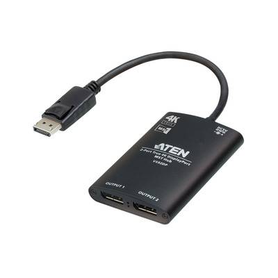 ATEN VS92DP Video-Splitter True 4K DisplayPort 2-fach MST Hub Signalsteuerung Signale verteilen / /