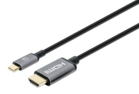 MANHATTAN 4K@30Hz USB-C auf HDMI-Adapterkabel Anschlusskabel HDMI - High Speed