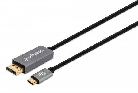 MANHATTAN 8K@60Hz USB-C auf DisplayPort 1.4 Adapterkabel Anschlusskabel HDMI - High Speed