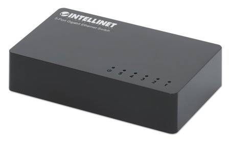 INTELLINET 5-Port Gigabit Ethernet Switch Netzwerk-Infrastruktur Switches