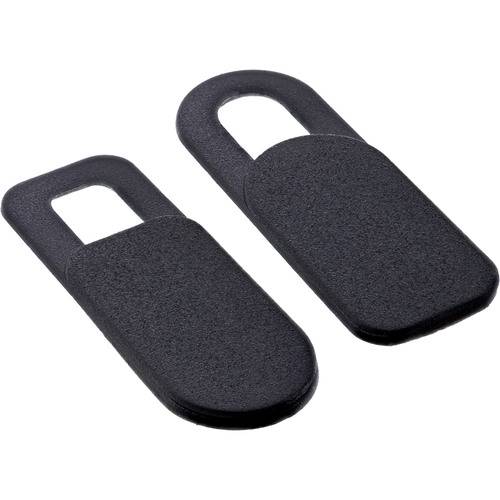 Schwarze Daumenschnapp-Schutzvorrichtungen mit strukturierter Oberfläche, entwickelt zum Abdecken und Schützen von Daumenschnappern an Kleidung oder Accessoires.