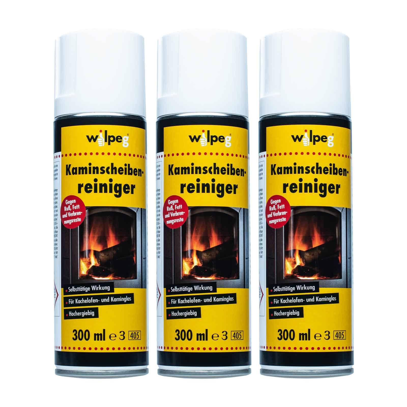 Wilpeg Kaminscheibenreiniger Sets - Menge:3