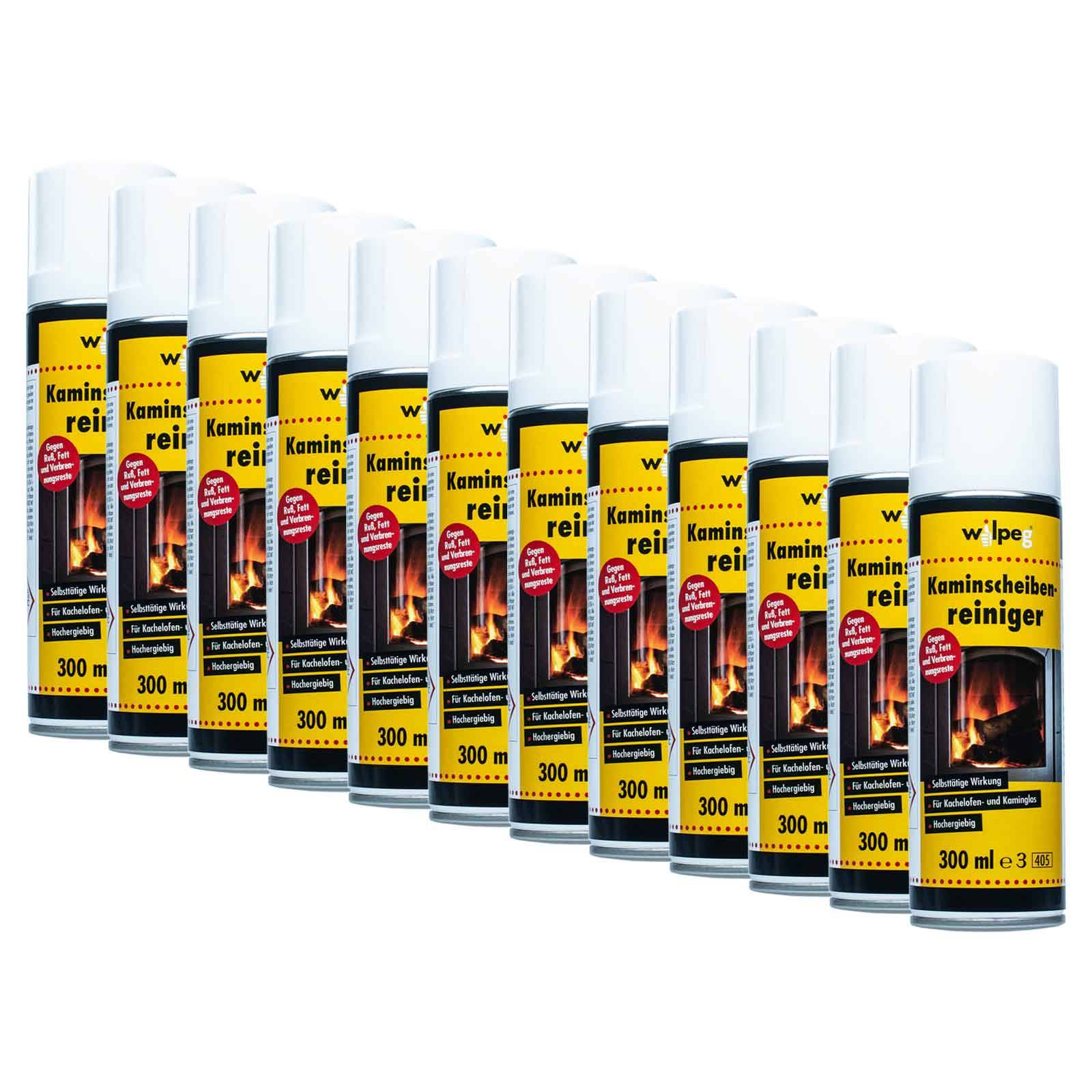 Wilpeg Kaminscheibenreiniger Sets - Menge:12