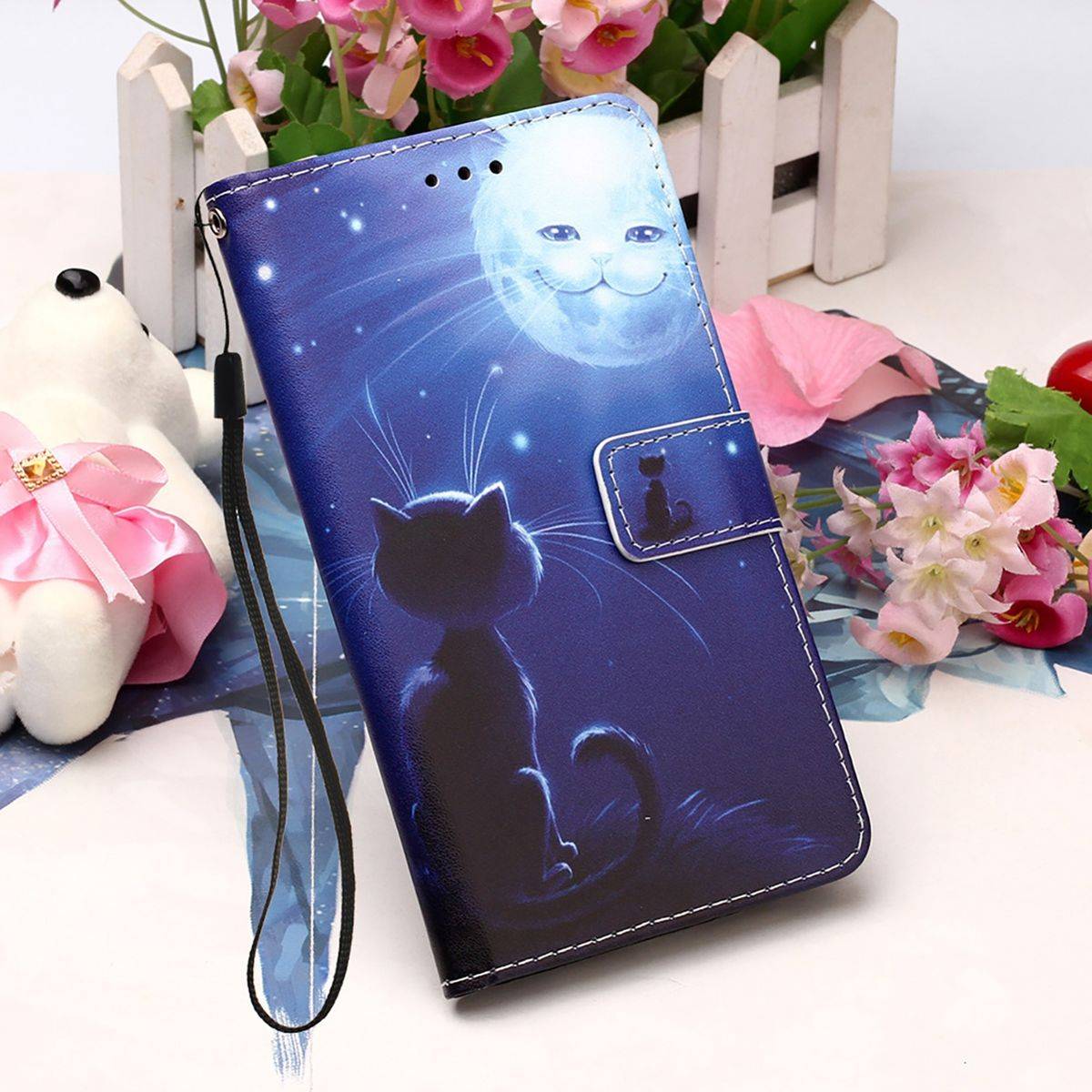 Für Motorola Moto G30 / G10 / G10 Power Kunstleder Handy Tasche Book Motiv 1 Schutz Hülle Case Cover Etui Neu