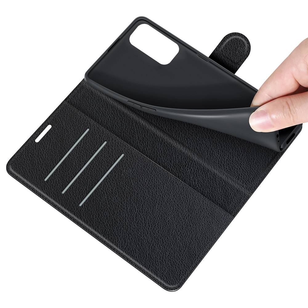 Für ONEPLUS Nord 2 5G Handy Tasche Wallet Premium Schwarz Schutz Hülle Case Cover Etuis Neu Zubehör