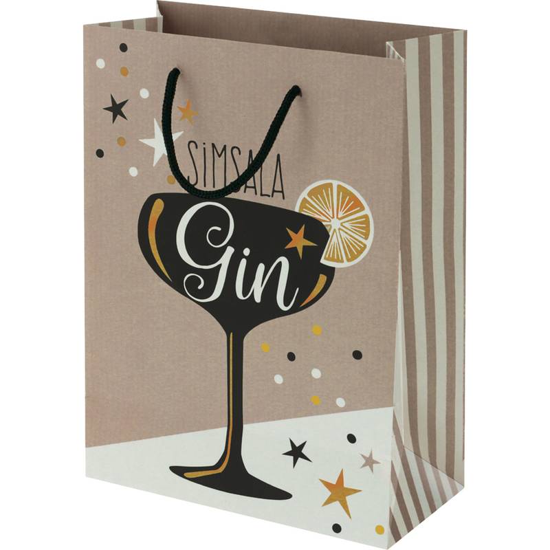 SUSY CARD Geschenktüte "Simsala Gin"