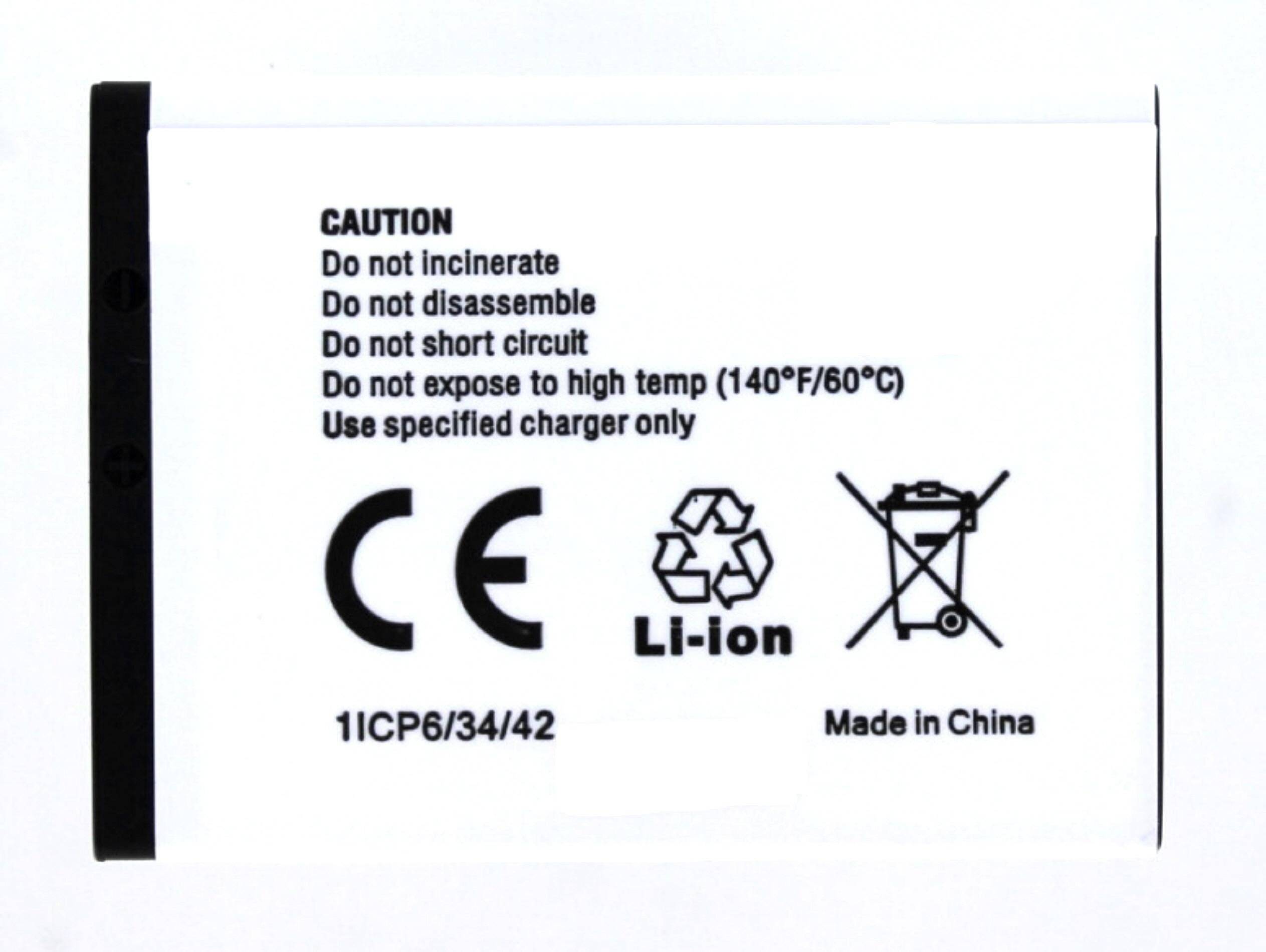 Akku kompatibel mit Sony Ericsson D750I